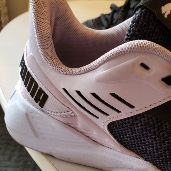PUMA Disperse Running Shoes Grey/Black light Pink Size 9 - Picture 10 of 13